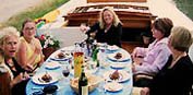 Lunch on Tango's Deck